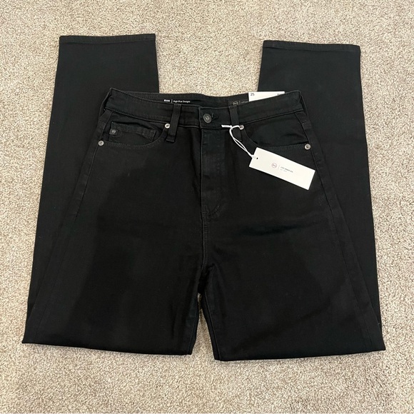 AG Rian High Rise Straight Leg Jeans - Picture 5 of 7
